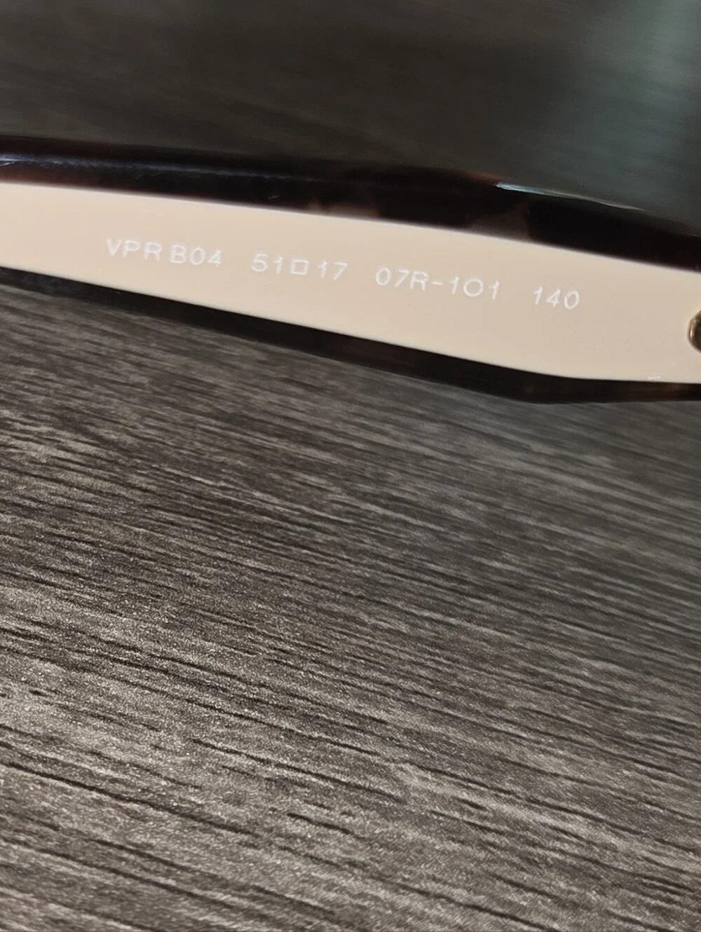 Prada Tortoiseshell Sunglasses Frame Only Made in Italy